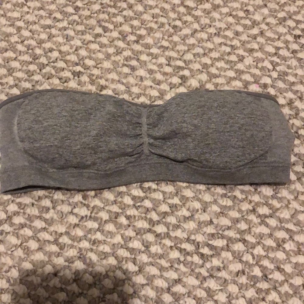 medium strapless girls training bra with padding